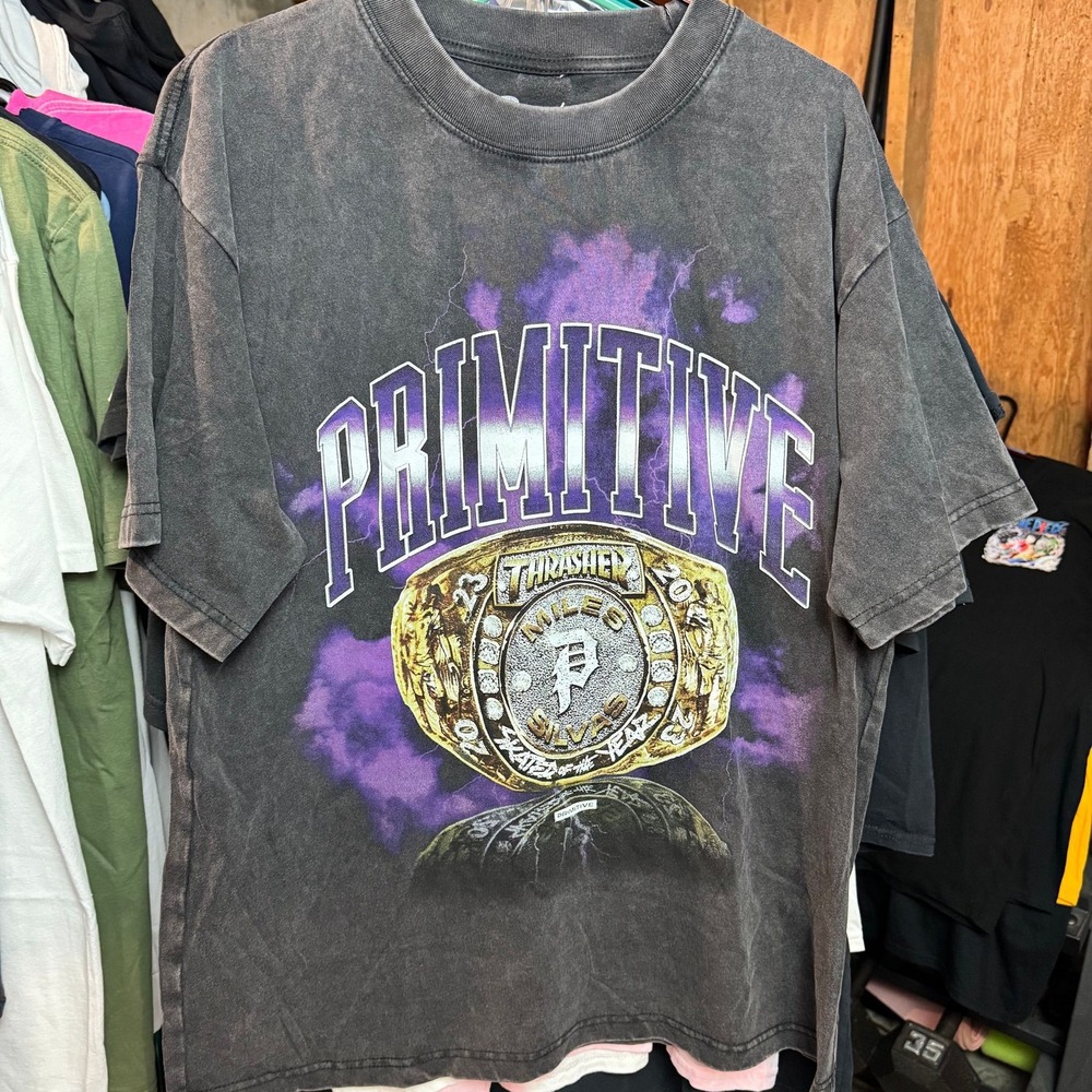 Primitive x Thrasher ring shirt NWOT size Medium